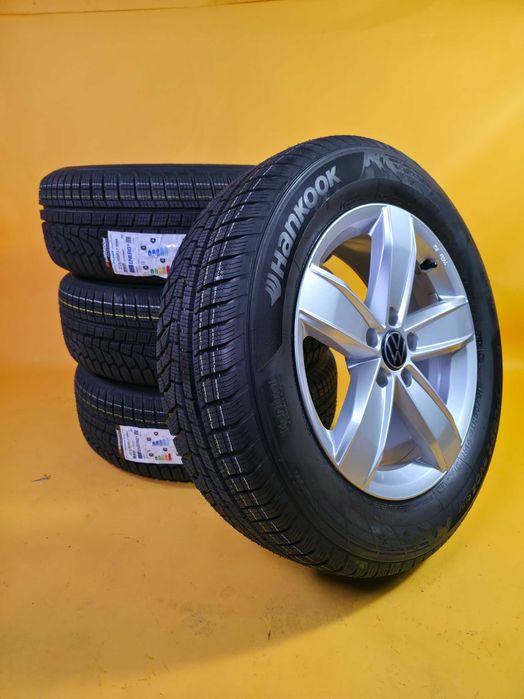 Roti Jante Anvelope IARNA 215/65/17 5x112 OEM VW Tiguan NOI 2025