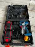 Set bormasina cu acumulatori si accesorii