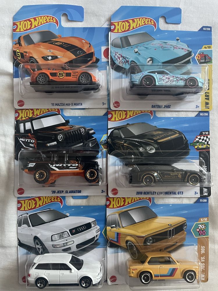 HotWheels колички