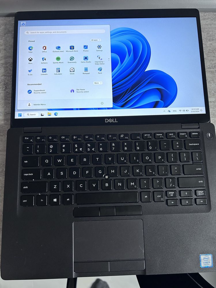 Laptop Dell Latitude 5400 touch screen