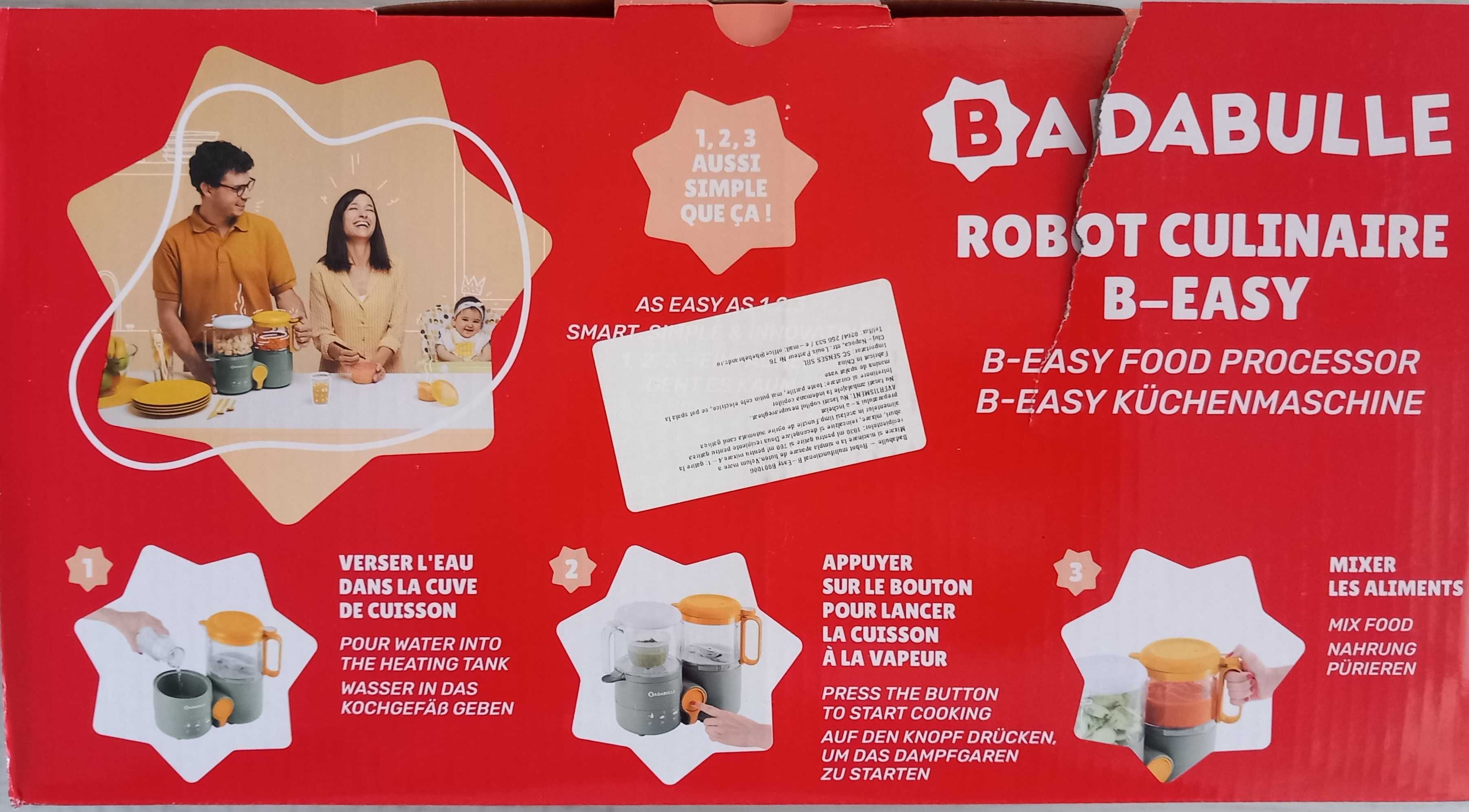Badabulle, robot multifunctional NOU