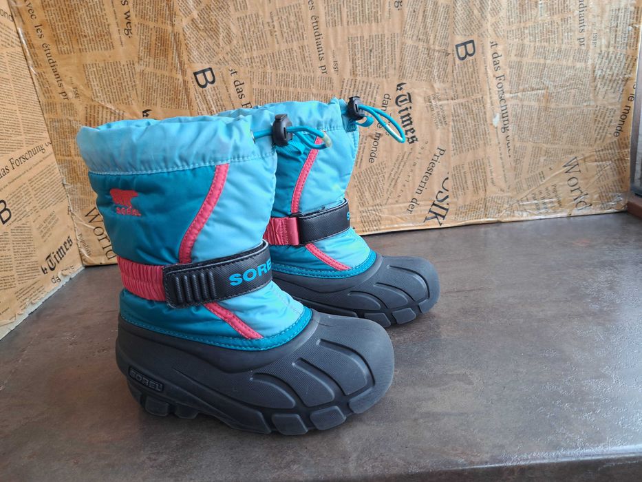 детски ботуши,зимни обувки,боти,апрески,Sorel номер29 за момиче