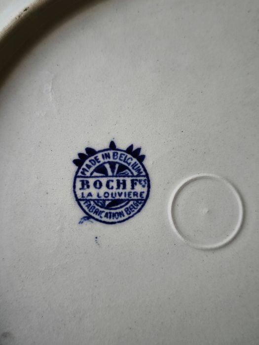 Чиния Boch Frères La Louvière