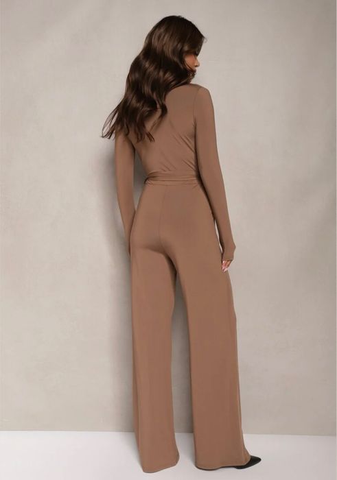 Salopeta cu pantaloni largi si buzunare, marimea S