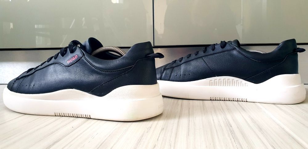 Hugo Boss HUGO Leather 42/26 .5 - 27 см ОРИГИНАЛ Мъжки кец от ест кожа