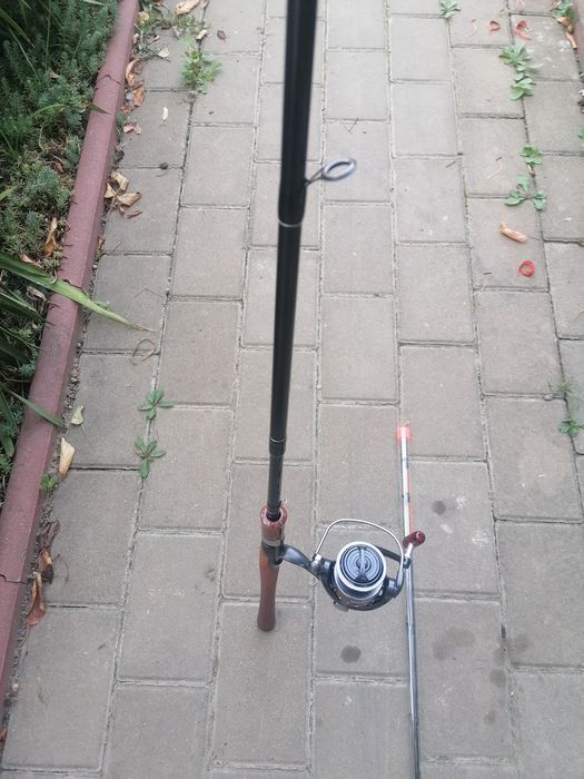 Combo pescuit la feeder, lanseta 3m și mulineta 5000, noi