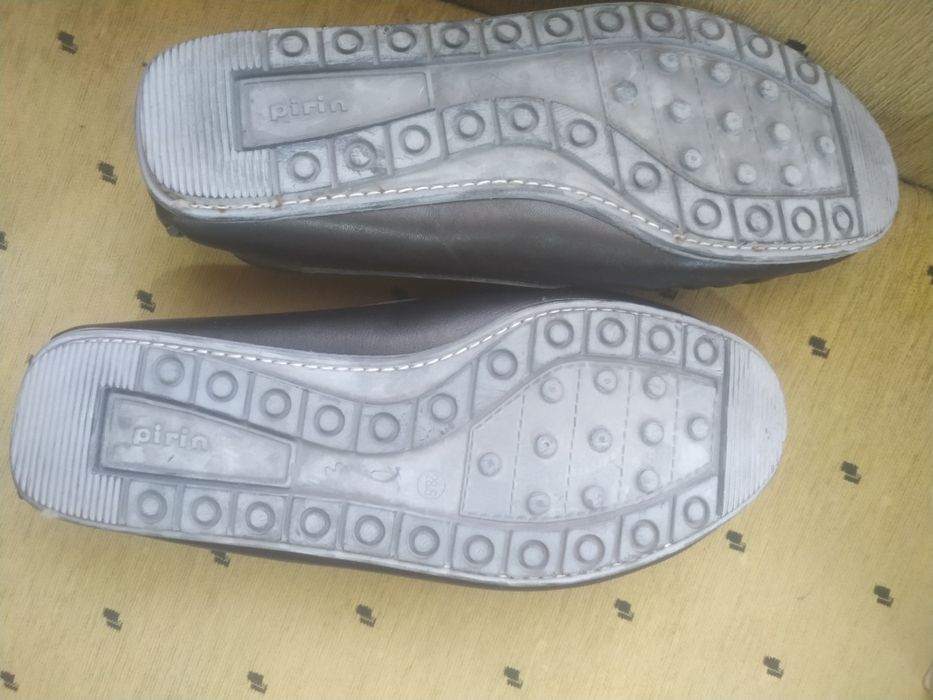 Мъжки мокасини естествена кожа