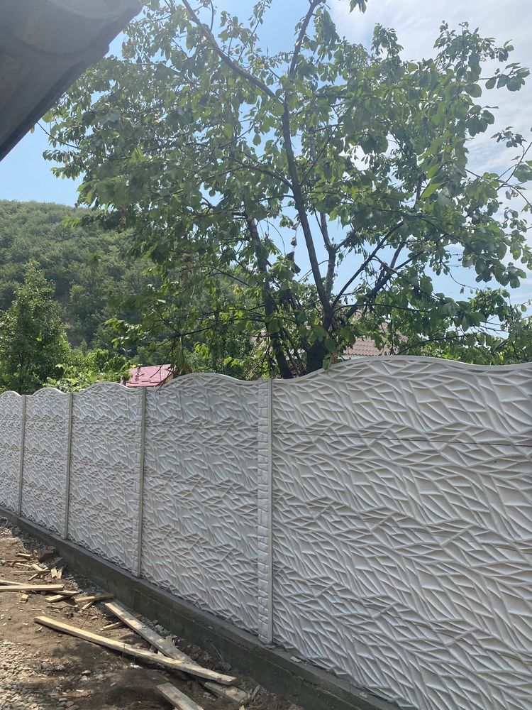 Gard beton/Racle gard/Imprejmuire/Curte