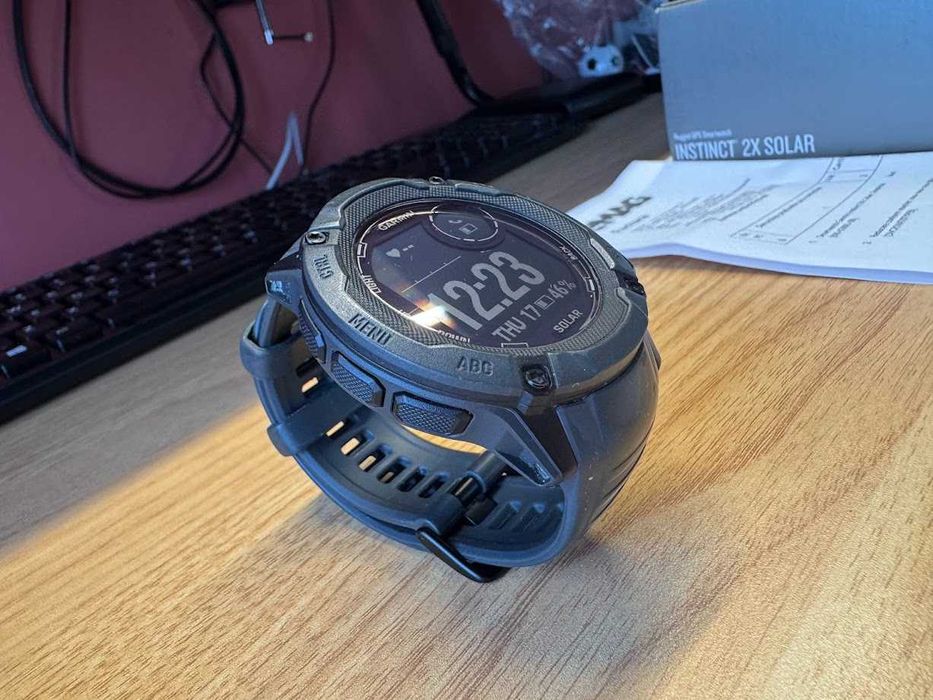 Garmin Instinct 2X Solar impecabil + accesorii