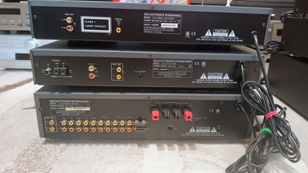 Nad c350 muzică la amplificator preamplificator
