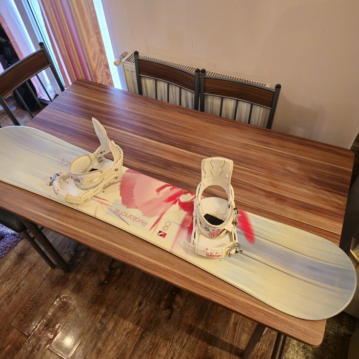 Placa Snowboard Avalanche Dazzle 150 cm cu legaturi Salomon M