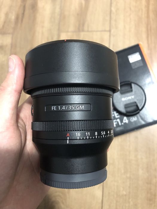 Obiectiv Sony 35mm 1.4 GM schimb cu RF