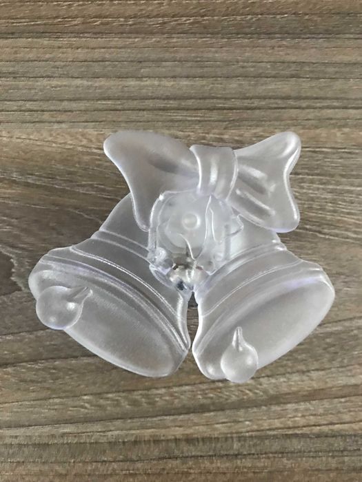 Коледни светещи силиконови с вакум, играчки + мини дядо коледа