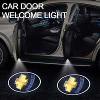 Светодиодные подсветки на двери автомобиля марки Шевролет всех моделей