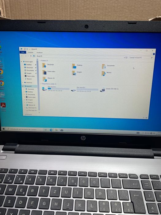 Laptop HP 15 Intel Celeron 15.6 HD 500gb/4gb