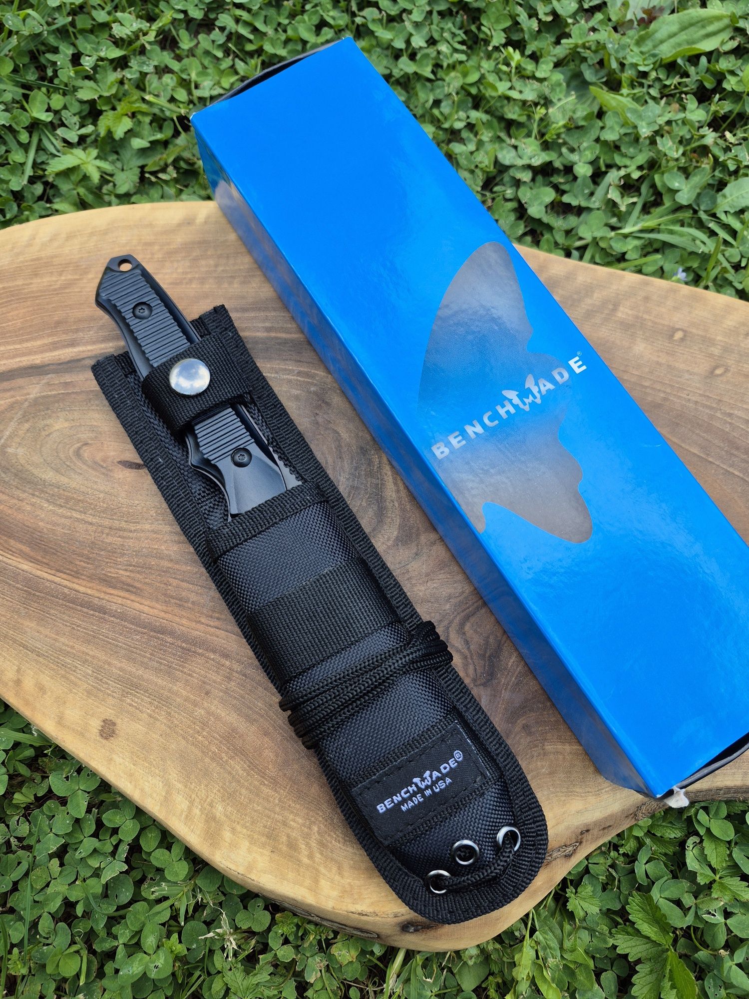 Тактически нож Benchmade Nimravus 140BKSN с текстилна кания,два цвята