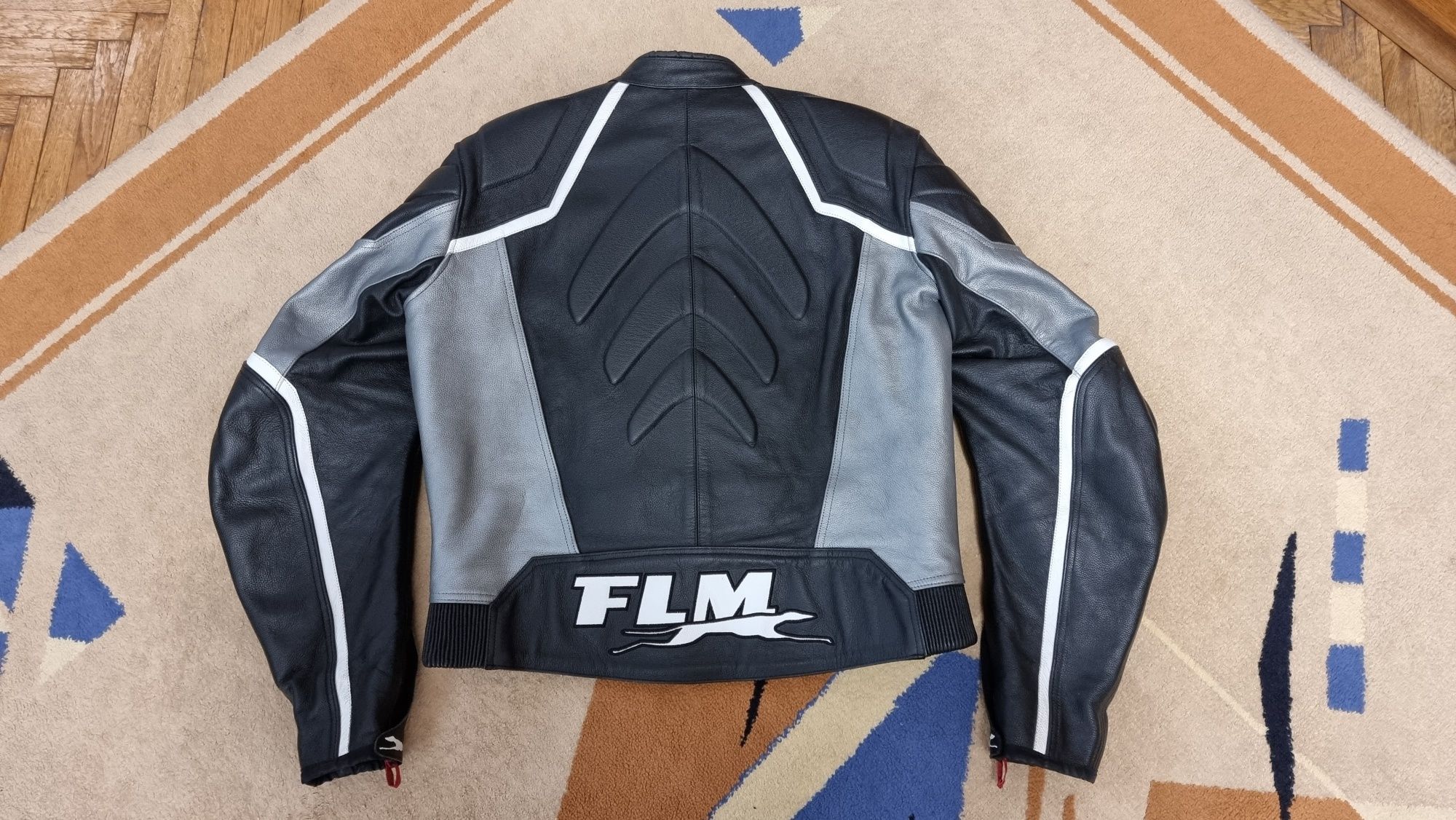 Geaca moto piele FLM Polo