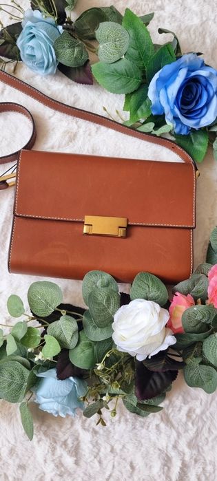 Geanta Massimo Dutti din piele de bovina