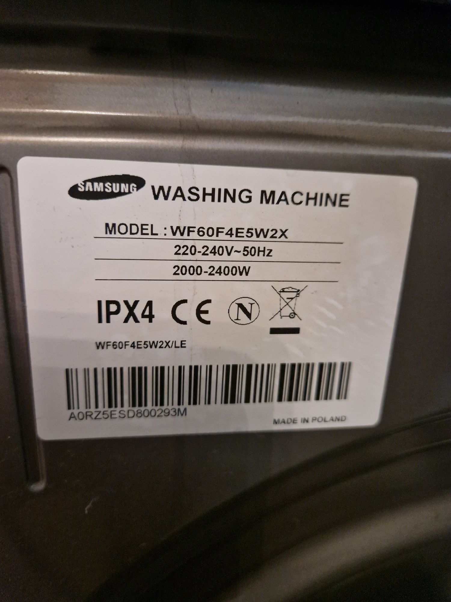 Пералня Samsung eco buble
