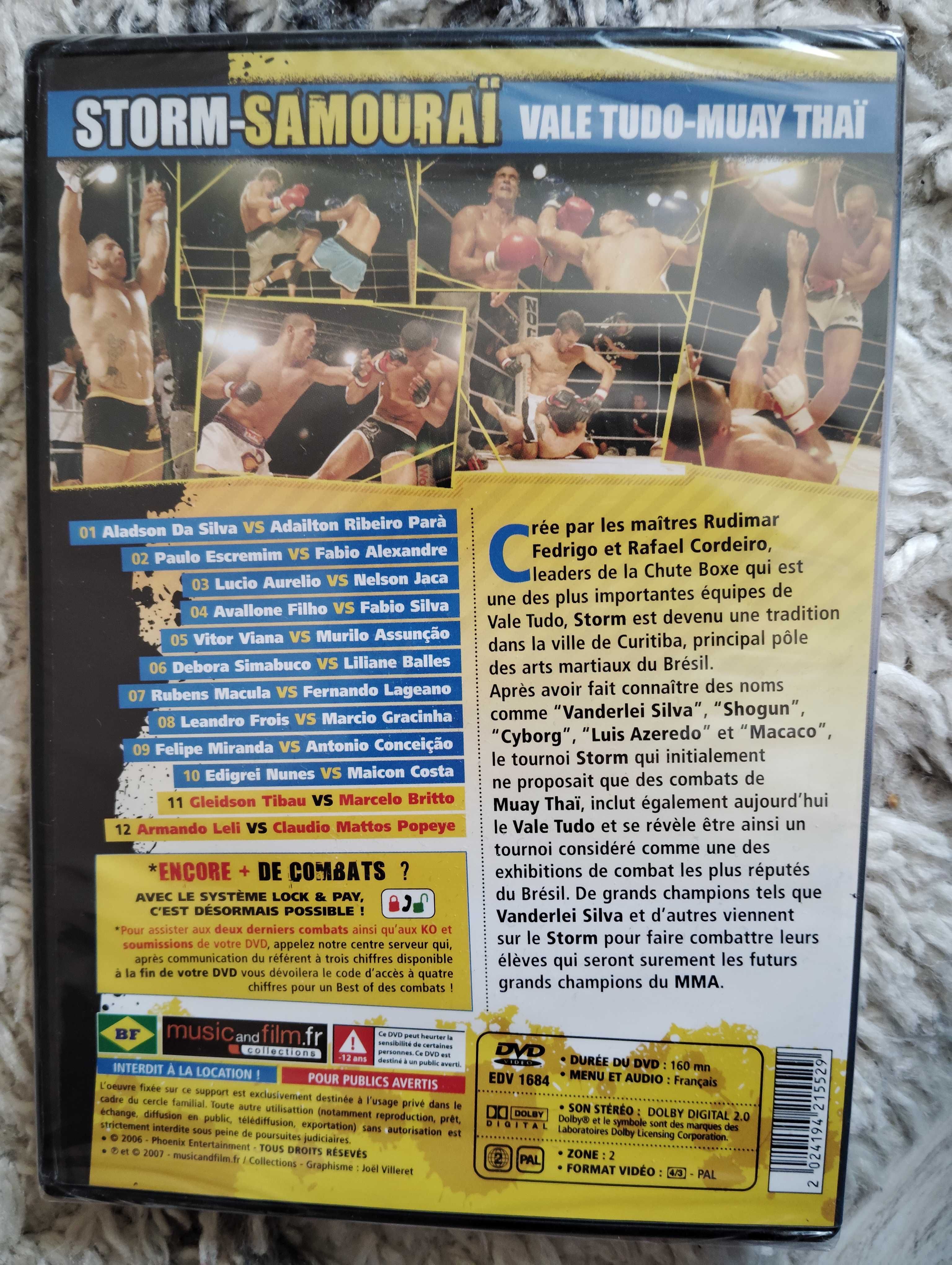 FreeFight Collection Storm Samurai DVD Brazil Muay Thai