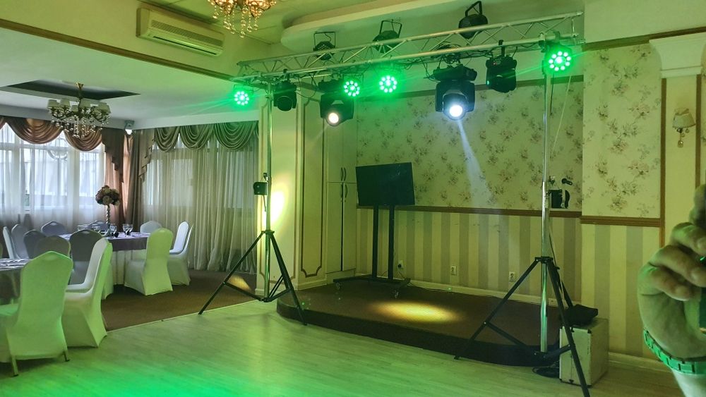 Schela lumini .de la 150 €- par led-moving head