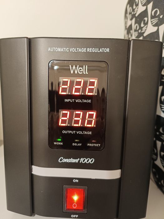 Stabilizator/regulator/upc tensiune WELL servomotor