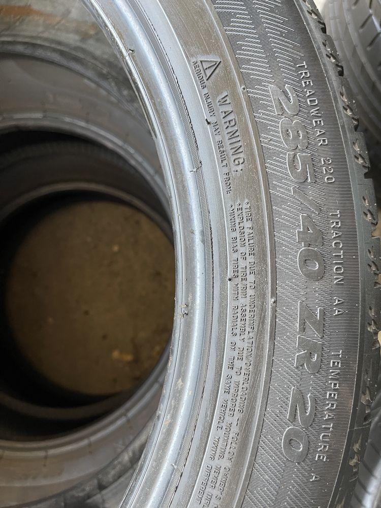 285/40/ZR20 Michelin Latitude Sport 3