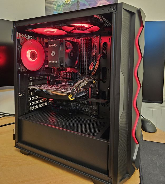 PC Gaming RGB FX 8350, 32 GB RAM, GTX 1050, SSD, Windows 11