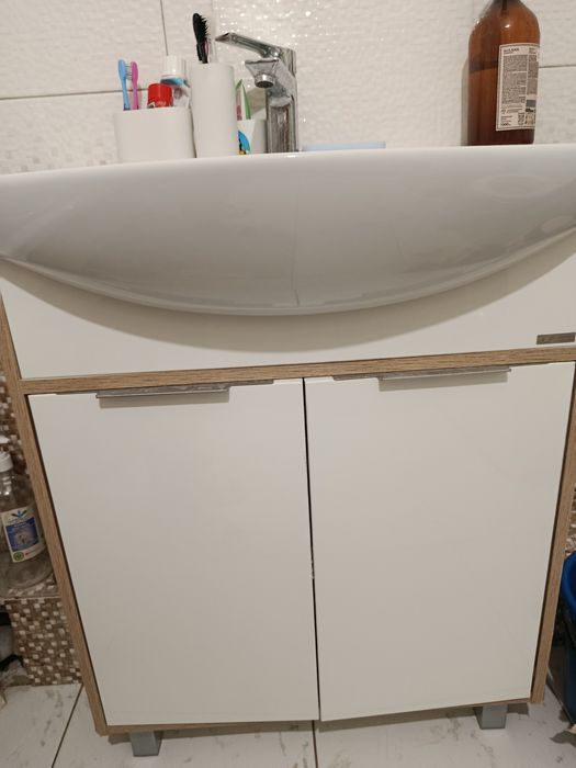 Тумба с раковиной б/у