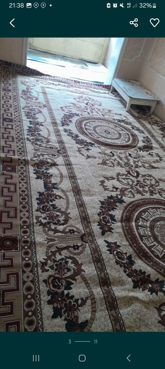 Kvartira ijaraga beriladi 4 xona lik talabarga kamida 10kiwi qoyaman