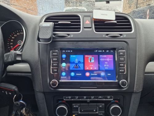 ANDROID 7/8/9 инча Мултимедия за VW GOLF 5/6 PASSAT 6/7 TOURAN SEAT