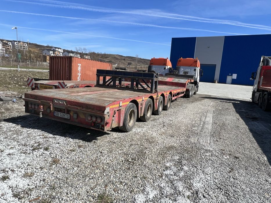 Nooteboom semitrailer 4 axe extensibil