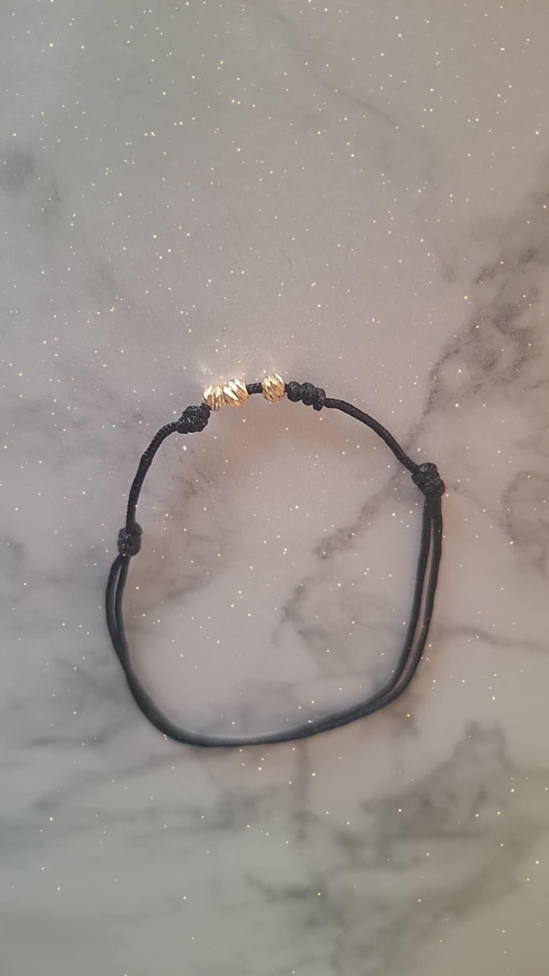 14k gold Гривна на конец