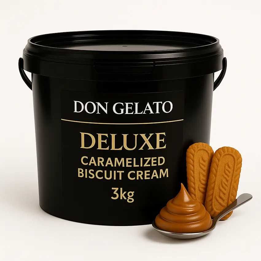 Крем пълнеж с бисквитен вкус Don Gelato Bisco | 1 кг / 3 кг / 10 кг
