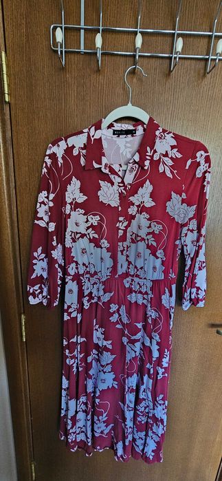 Червена рокля MOHITO 36 размер