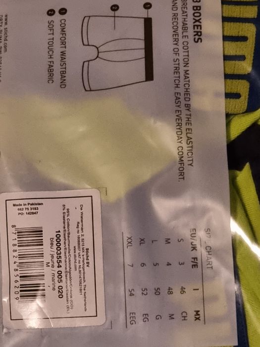 Vând boxeri Puma și DIM la set de 3 buc