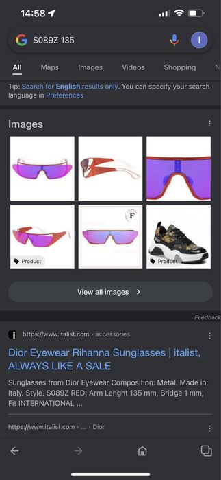 Ochelari Dior Colectia by Rihanna