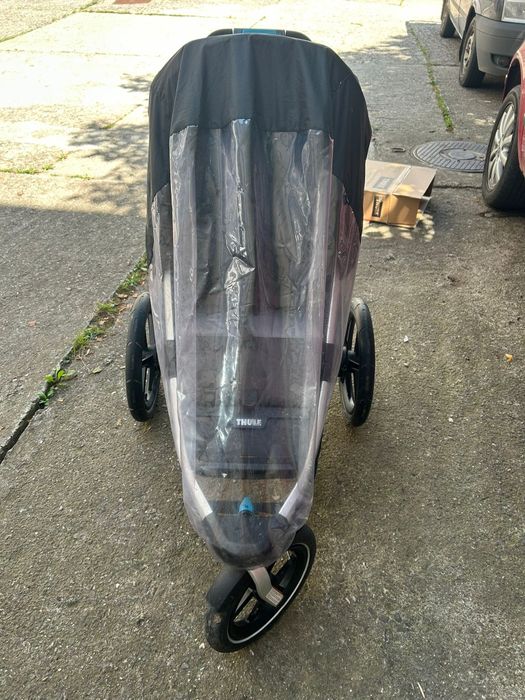 Thule Urban Glide 2 cu Basinet si Scoica + adaptoare, protectie poaie