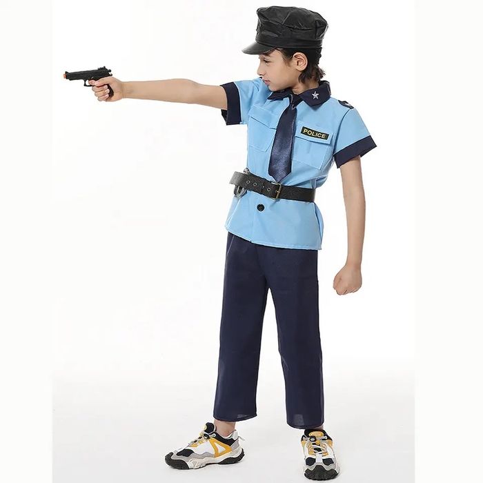 Детски костюм на Полицай с Аксесоари, Детски полицейски костюм