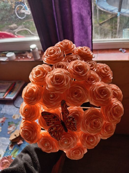 Buchet superb din satin 28 de fire