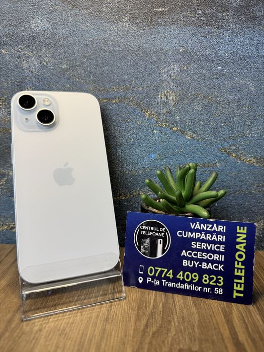 Iphone 15/256Gb/Garantie 2Ani Centrul de Telefoane/Rate