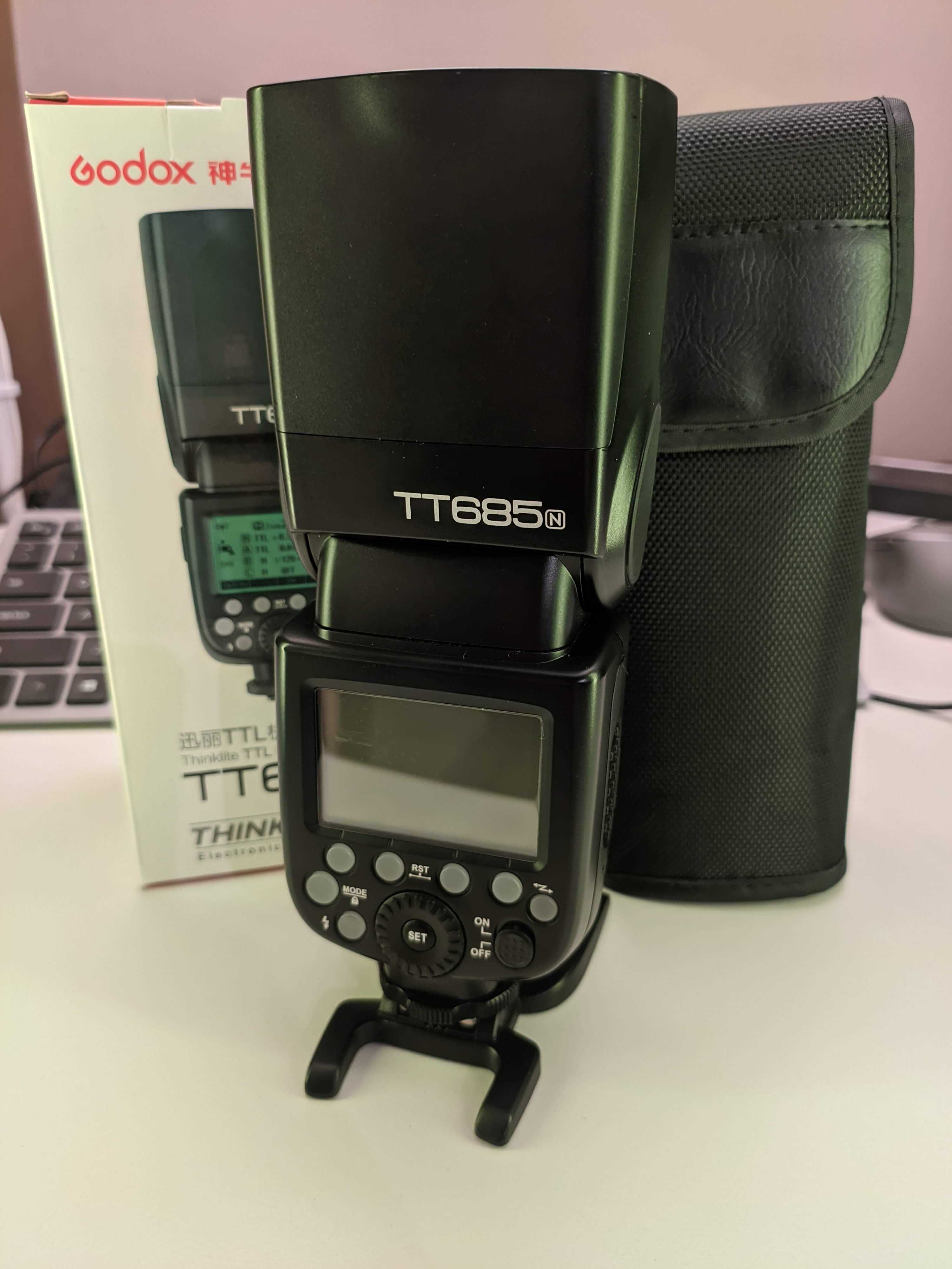 Godox TT685N Thinklite - blitz TTL, HSS, radio, pentru Nikon