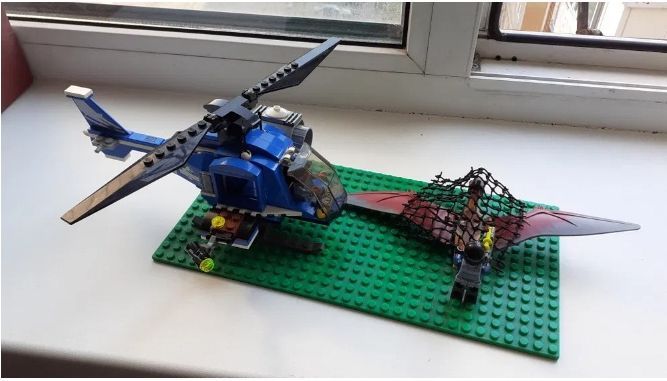 Конструктор Lego Jurassic World Захват птеранодона 75915 лего оригинал