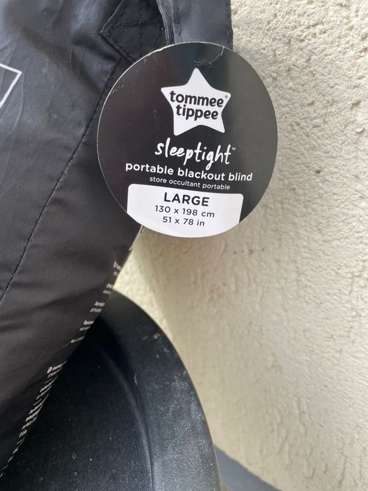 Tomme tippe Perdea opacă portabilă