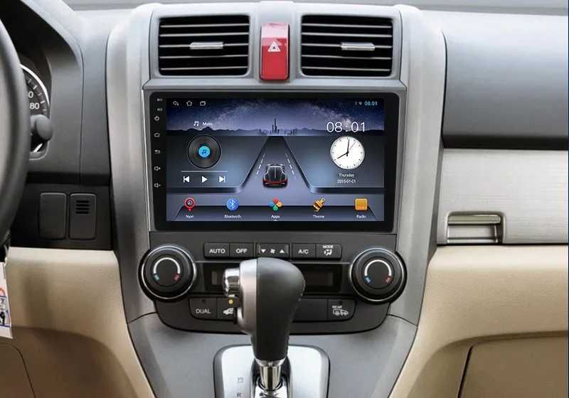 Navigatie Android 13 Honda CR-V 3 2006-2012 1/8 Gb Waze CarPlay CAMERA