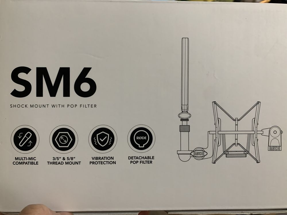 Микрофон rode sm 6 оригинал