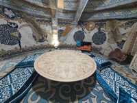 Казахский Стол Раскладной Складной Низкий Круглый Квадратный стол LK
