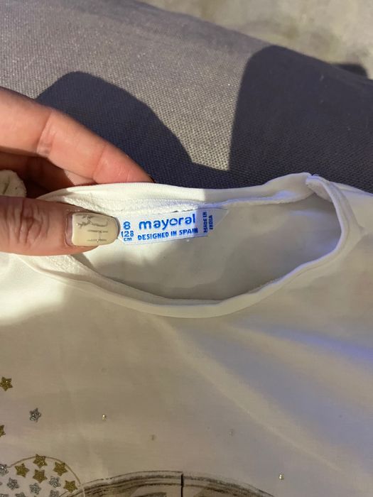 Сет елече, блузка, пола за 7-8г момиче