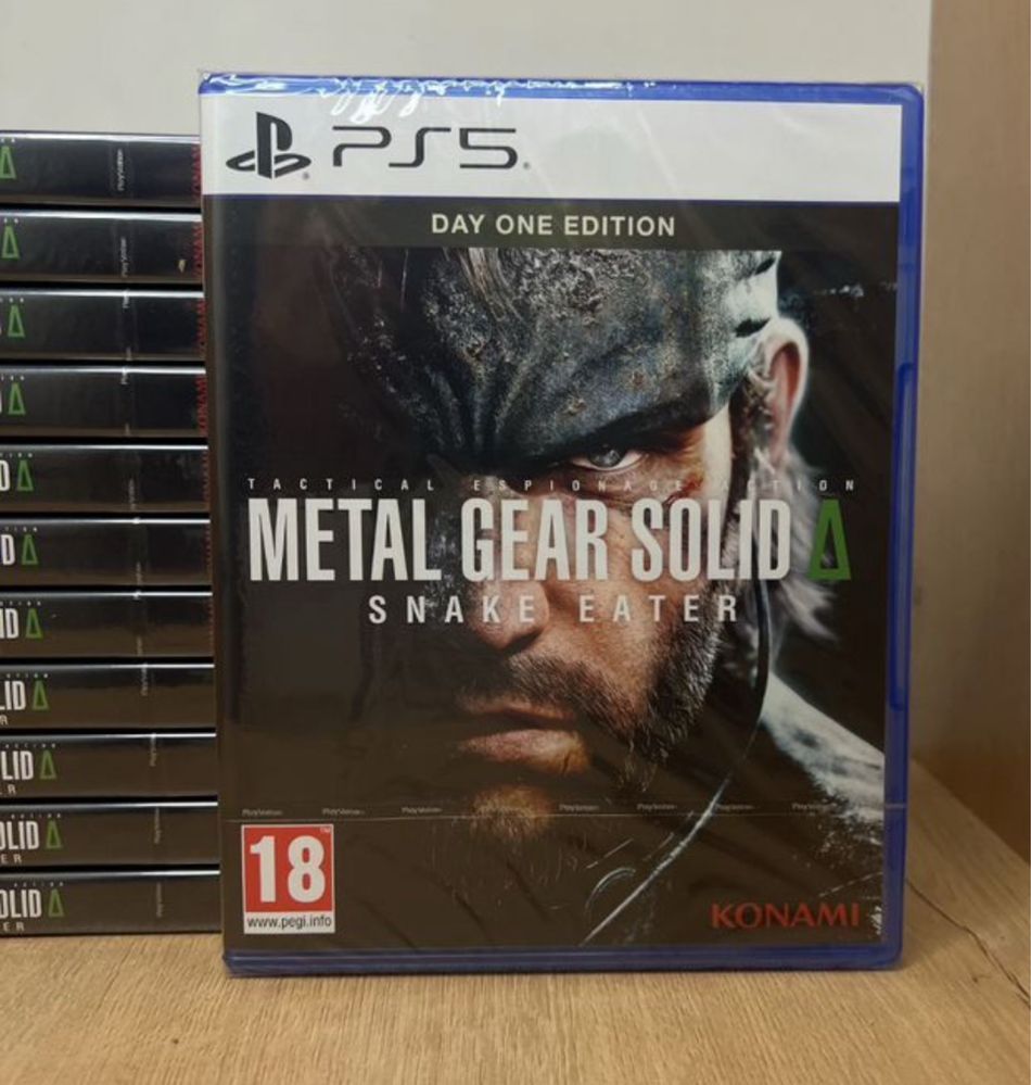 PS5 Metal Gear Solid Delta Snake Eater (Новый в заводскoй пленкe)