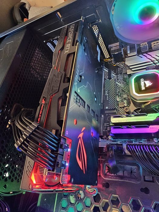 Placa Video Nvidia Asus Rog Strix RTX 2070 Super Gaming